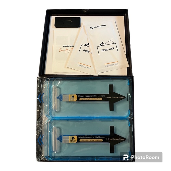 BRAND New Magic John - 2 pkTempured Glass Screen Protector - iPhone 14 Pro Max - Picture 3 of 3